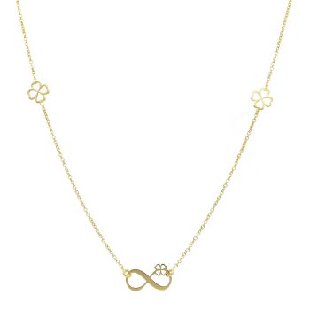 Girocollo Infinito in oro giallo k9  (code S289226)