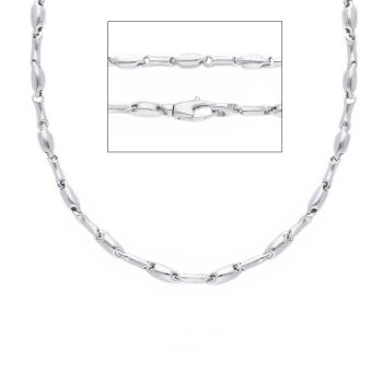Κολιέ απο λευκόχρυσο κ9 (code 9VIR355BB50)