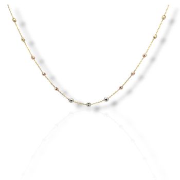 Girocollo in oro giallo k14 (code S2393)