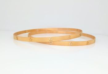 Corone Nuziali LAKALUKA Daisies dorate oro Giallo