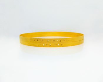 Corone Nuziali LAKALUKA Always Love You dorate oro Giallo