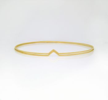 Corone Nuziali LAKALUKA Chevron dorate oro Giallo