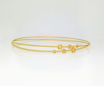 Corone Nuziali LAKALUKA Spring Flowers dorate oro Giallo