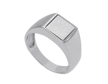 Δαχτυλίδι απο λευκό χρυσό κ18  (code S188009 )