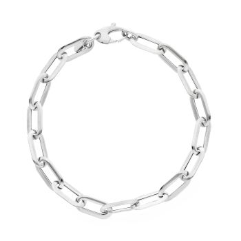 Βραχιόλι απο λευκόχρυσο κ14 (code S251127)