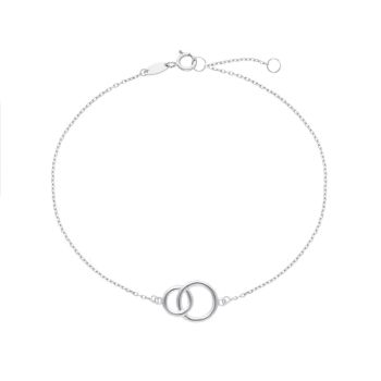 Βραχιόλι απο λευκόχρυσο κ9 (code S292751)