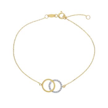 Bracciale in oro k14 (code S292796)