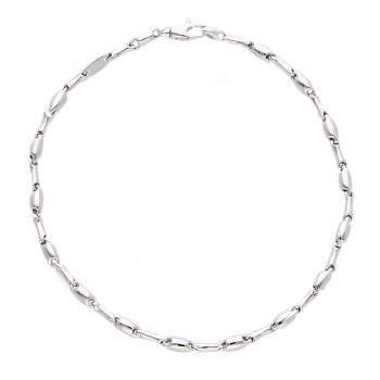 Βραχιόλι απο λευκόχρυσο κ9 (code 9VIR355BB21)