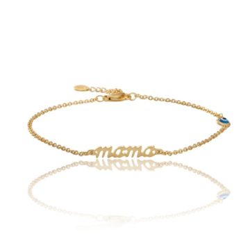 Bracciale in oro  k9, mama (code AL2495)