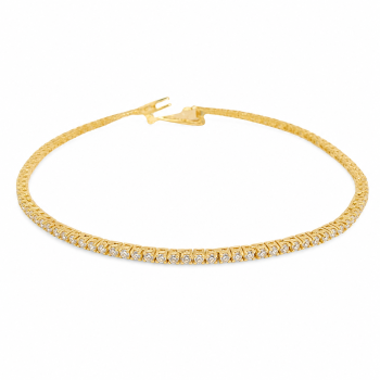 Ριβιέρα απο χρυσό κ14   2.0mm (code AL2645)
