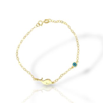 Bracciale in oro giallo k9 (code AL2833)