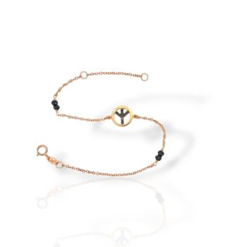Bracciale  in oro Rosa  k9  (code AL2922)