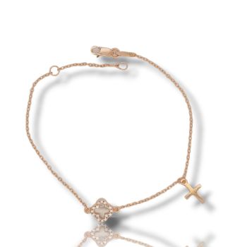 Bracciale in oro Rosa k9 (code  M2651)