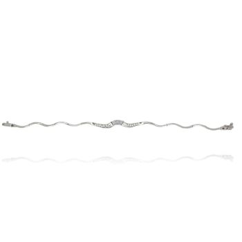 Bracciale in oro Bianco 14k (code M2909)