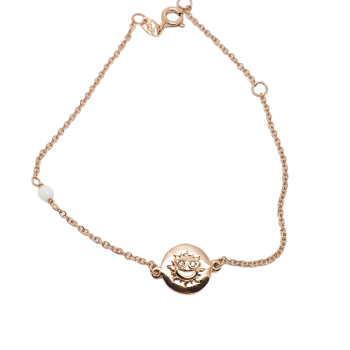 Bracciale in oro rosa k9 (code AL2164)
