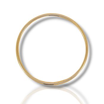 Βραχιόλι βέργα σταθερό απο χρυσό κ14 (code S201299)