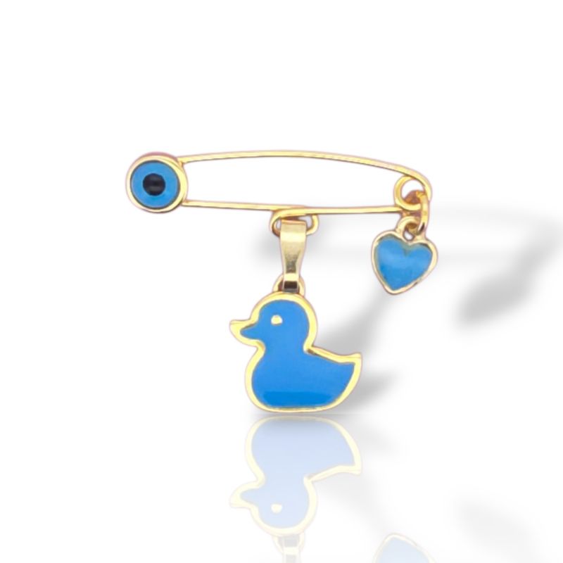 Φωτογραφία από Παιδικό φυλαχτό απο ασήμι 925° επιχρυσωμένο (code L0082237)