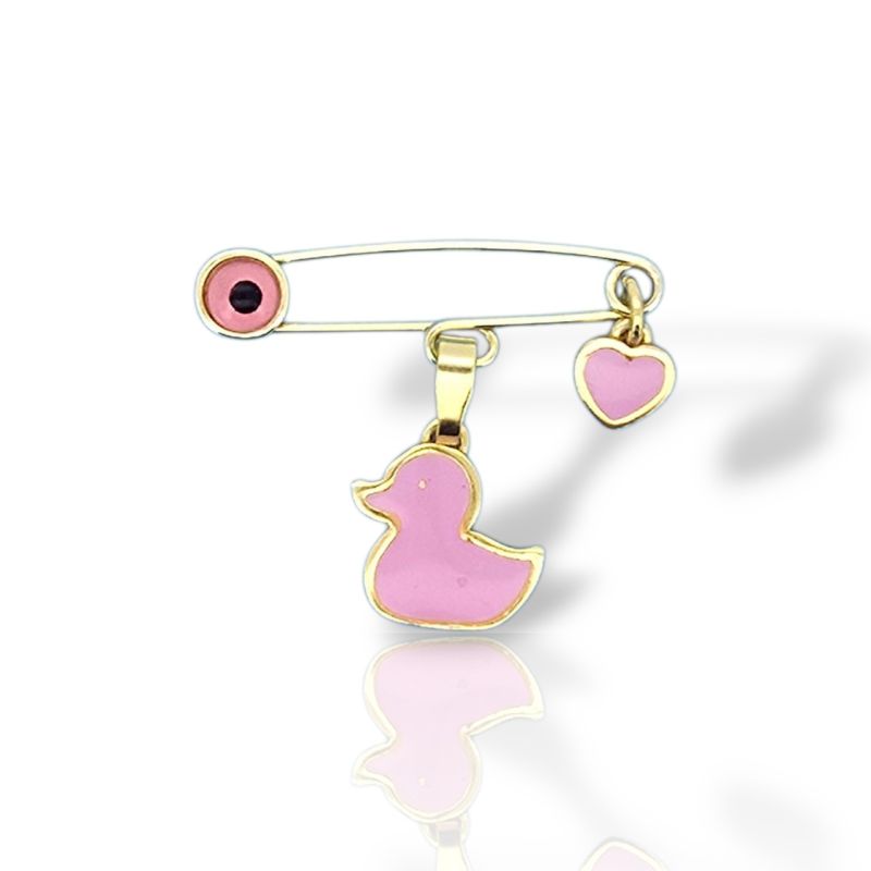 Φωτογραφία από Παιδικό φυλαχτό απο ασήμι 925° επιχρυσωμένο (code L0082238)