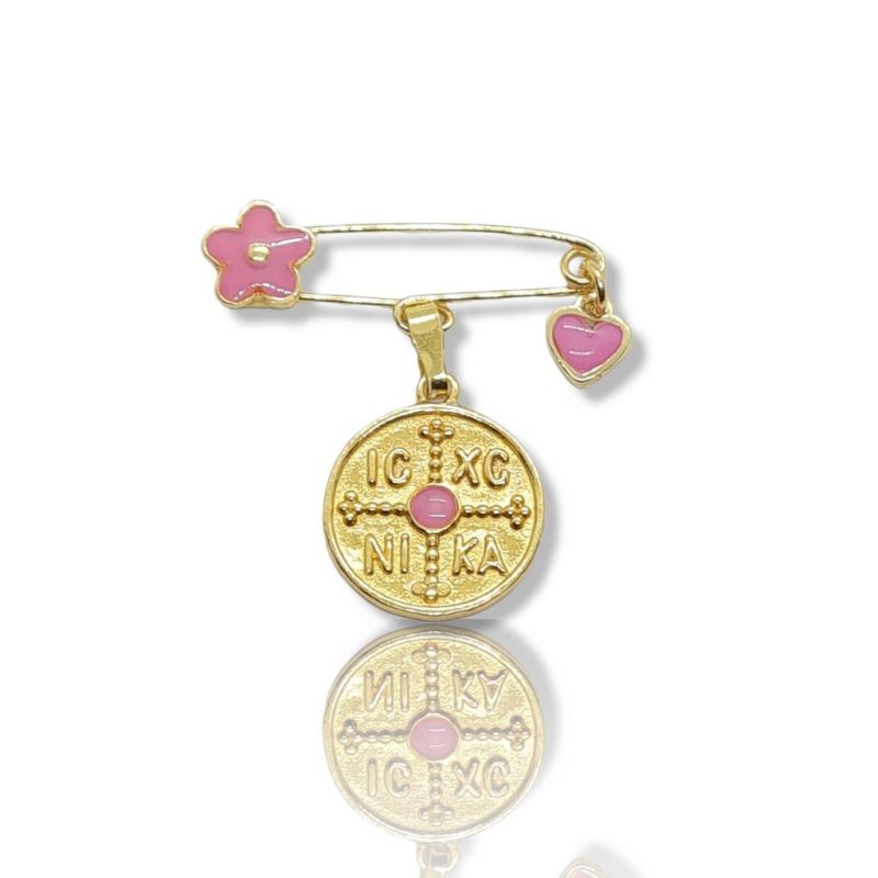 Φωτογραφία από Gold plated silver 925° charm for kids  (code L2375)