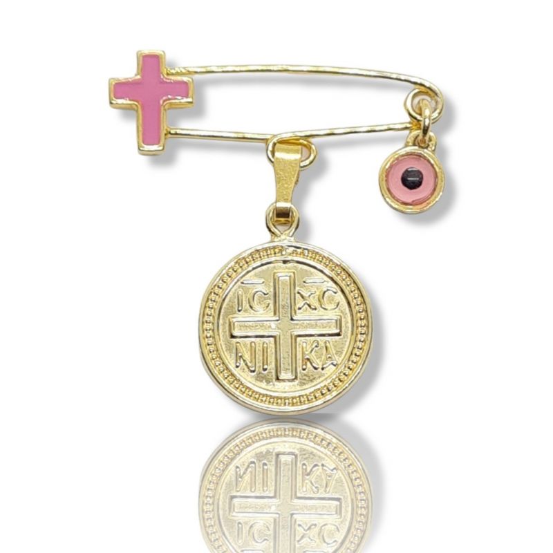 Φωτογραφία από Gold plated silver 925° charm for kids  (code L2382)