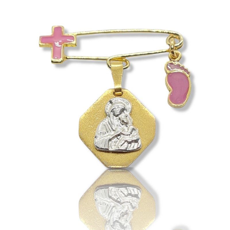 Φωτογραφία από Gold plated silver 925° charm for kids  (code L2378)