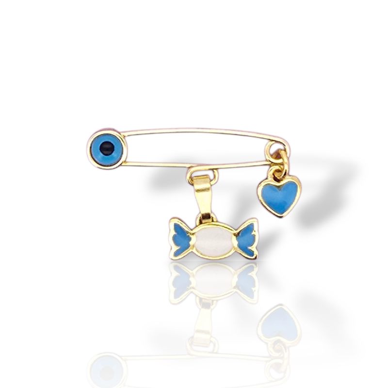 Φωτογραφία από Παιδικό φυλαχτό απο ασήμι 925° επιχρυσωμένο (code L0082242)