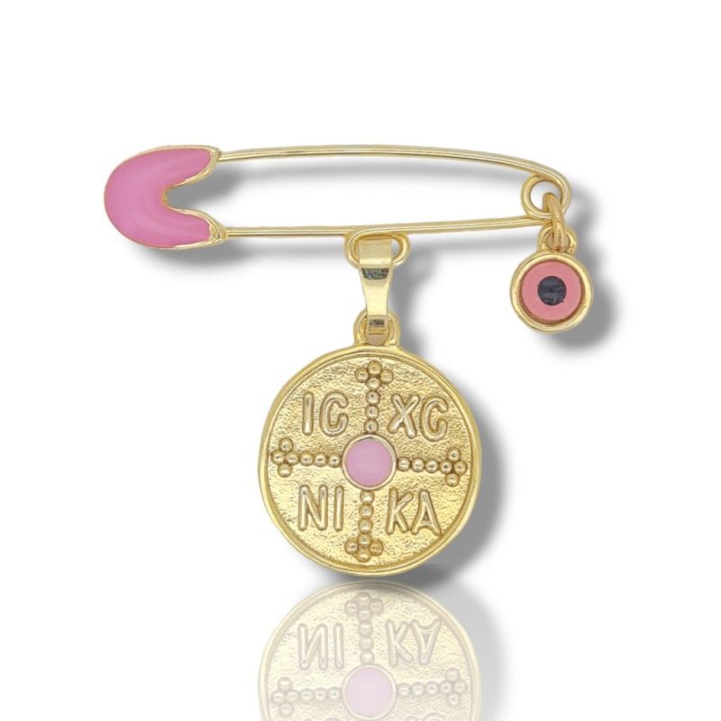 Φωτογραφία από Portafortuna Bimbi in Argento 925° dorato (code L2715)