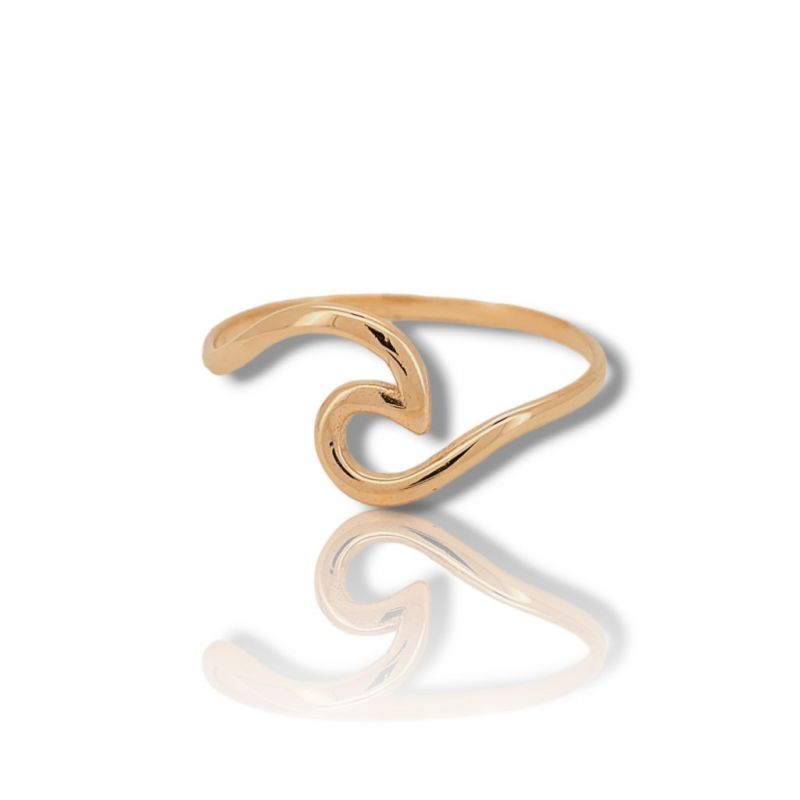Φωτογραφία από Rose gold ring k14 ring  (code M2852)