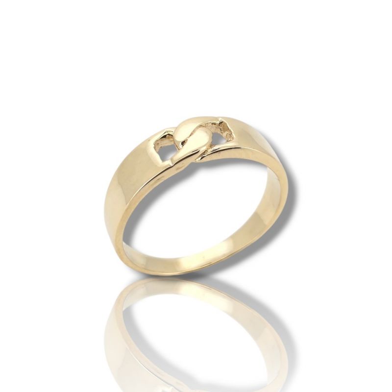 Φωτογραφία από Yello Gold Ring k14 (code M2892)