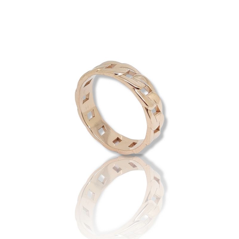 Φωτογραφία από Rose gold k14 ring (N2443)