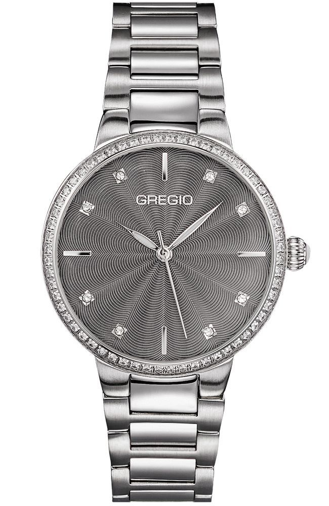 Φωτογραφία από GREGIO Linda Crystals Stainless Steel Bracelet GR240011