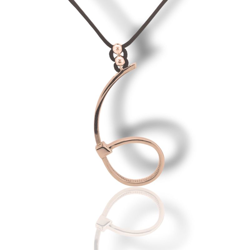 Φωτογραφία από Tie-Wrap Γούρι 2026 Μοντέρνος Συμβολισμός & Κομψότητα (G2026R)