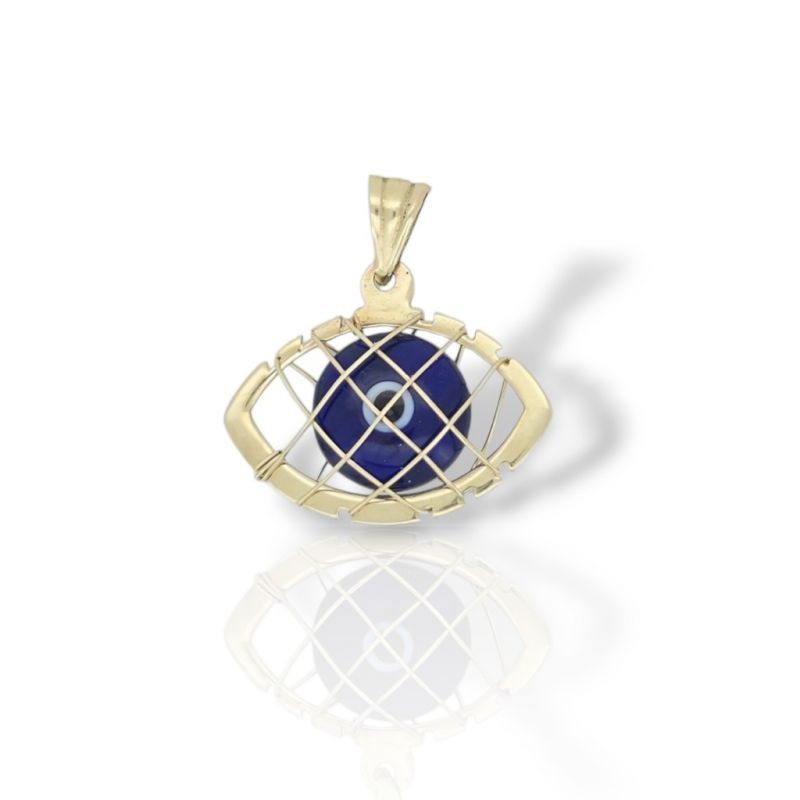 Φωτογραφία από 14K Gold Eye Pendant (code Μ2791)