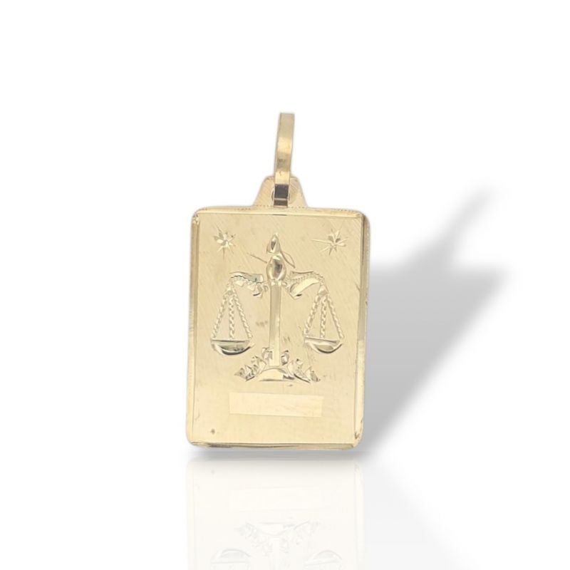 Φωτογραφία από Ciondolo Zodiacale Bilancia in Oro 14 Carati (code Μ2771)