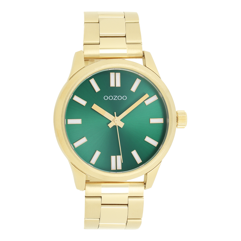 Φωτογραφία από Gold coloured OOZOO watch with stainless steel bracelet - C11616