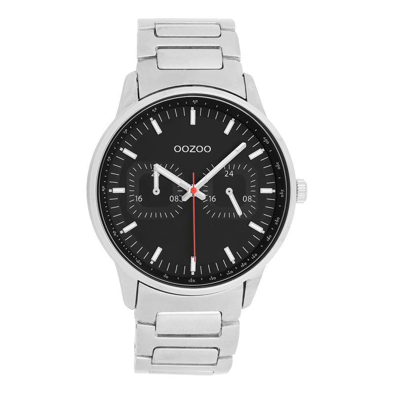 Φωτογραφία από Silver coloured OOZOO watch with stainless steel bracelet - C11622