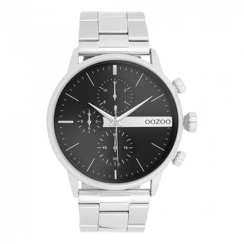 Φωτογραφία από Silver OOZOO watch with stainless steel bracelet - C11511