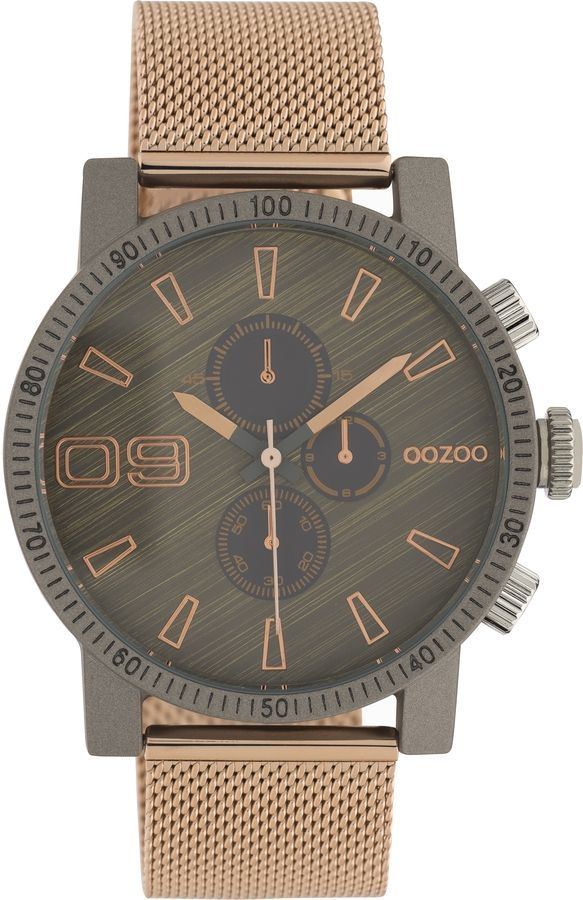 Φωτογραφία από OOZOO Timepieces Chronograph Rose Gold Metallic Bracelet C10685