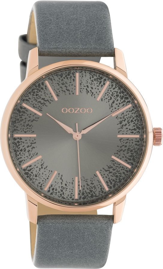 Φωτογραφία από OOZOO Timepieces grey Leather Strap C10718
