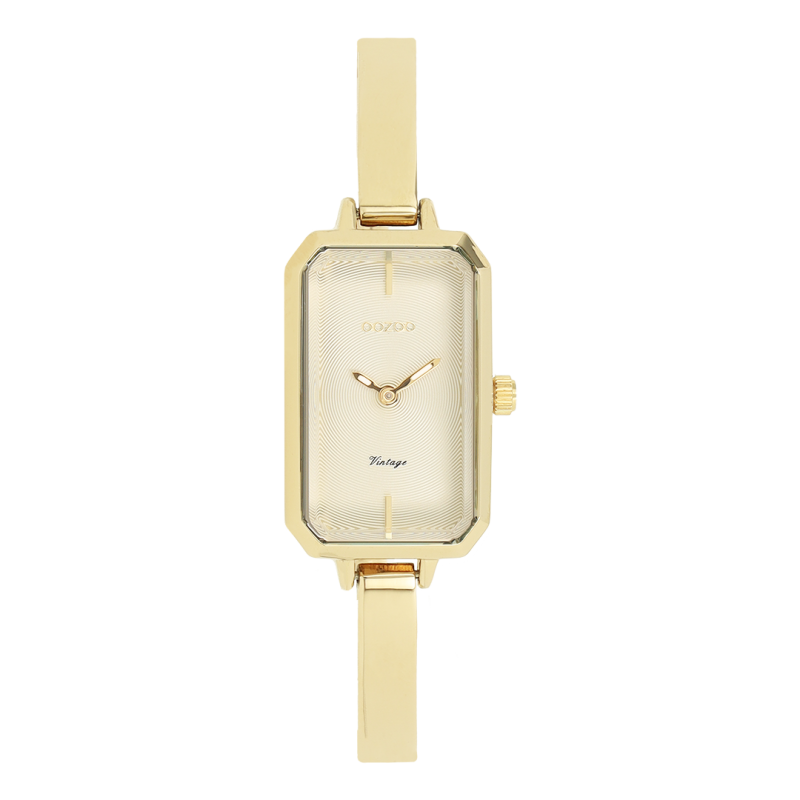 Φωτογραφία από Gold coloured OOZOO watch with stainless steel bracelet