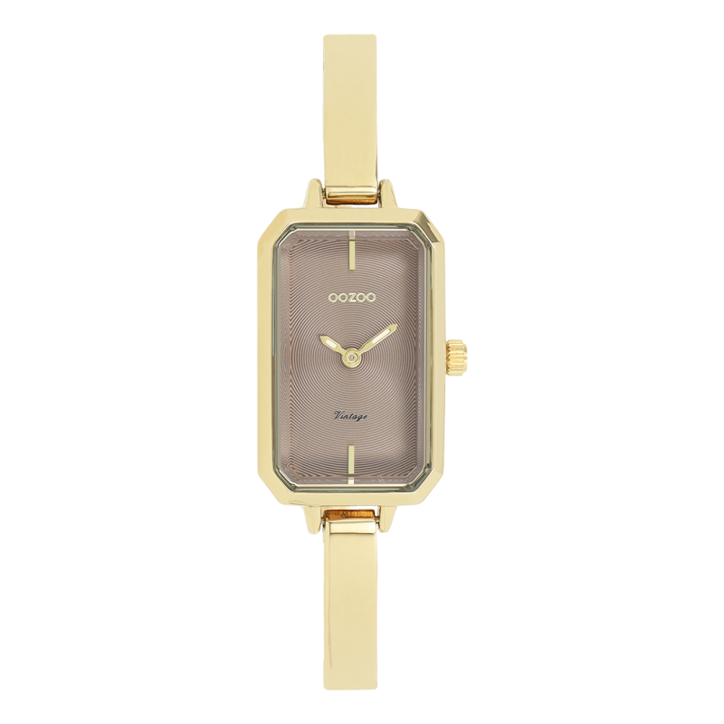 Φωτογραφία από Gold coloured OOZOO watch with stainless steel bracelet