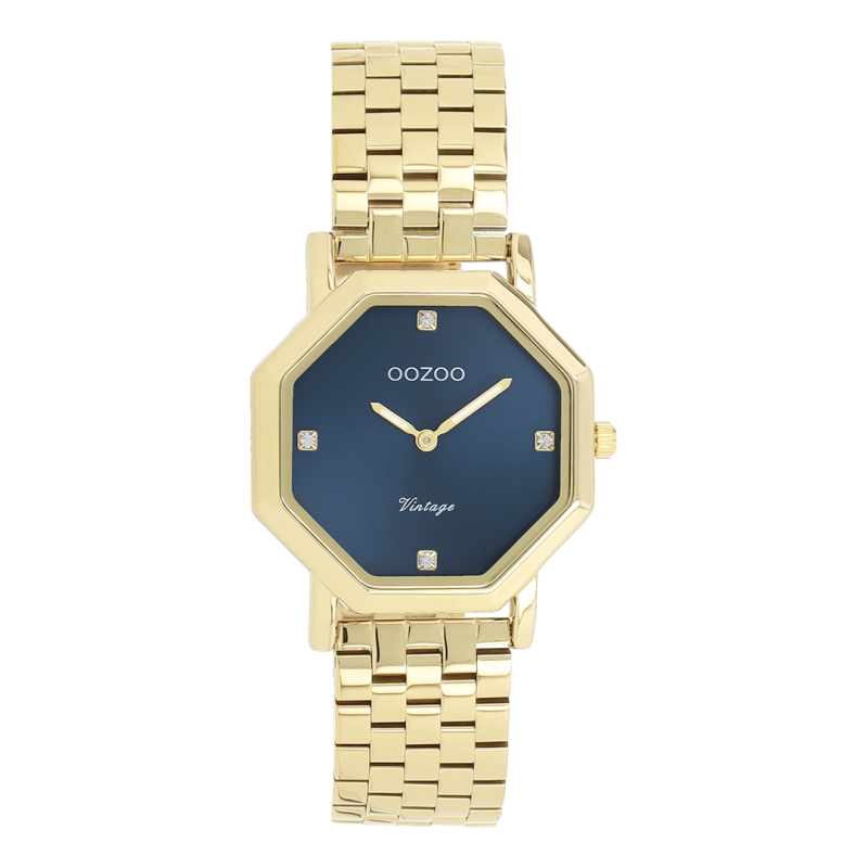 Φωτογραφία από Gold coloured OOZOO watch with stainless steel bracelet