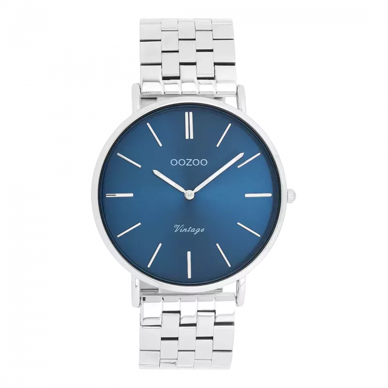 Φωτογραφία από Silver coloured OOZOO watch with stainless steel bracelet - C20401