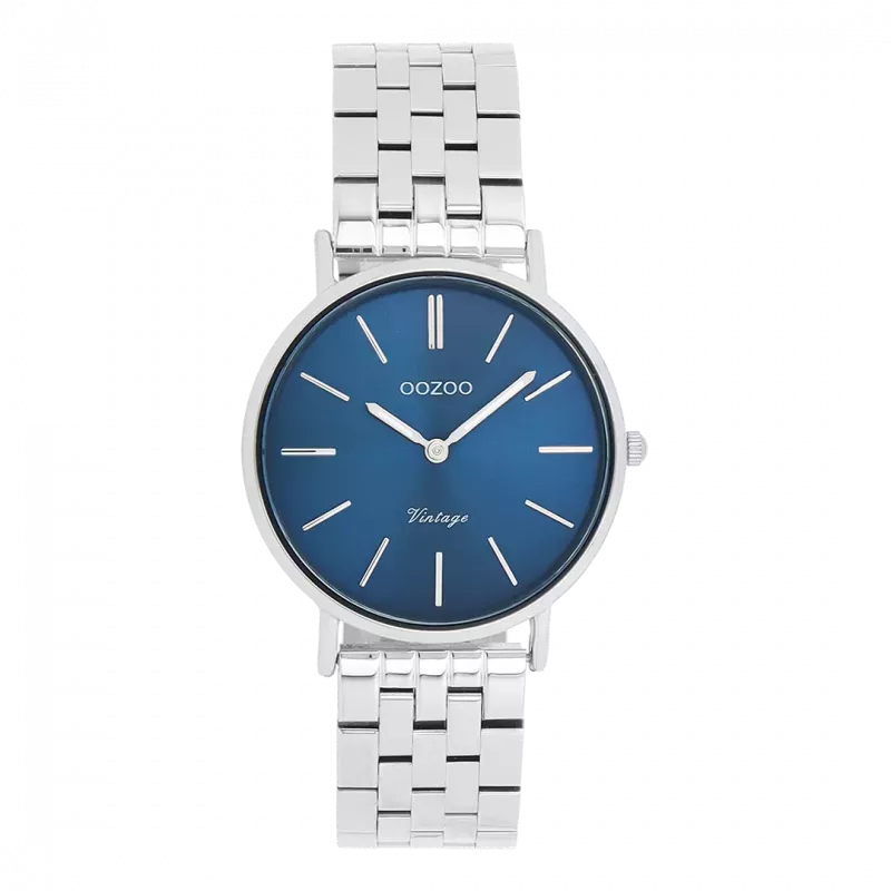 Φωτογραφία από Silver coloured OOZOO watch with stainless steel bracelet - C20406