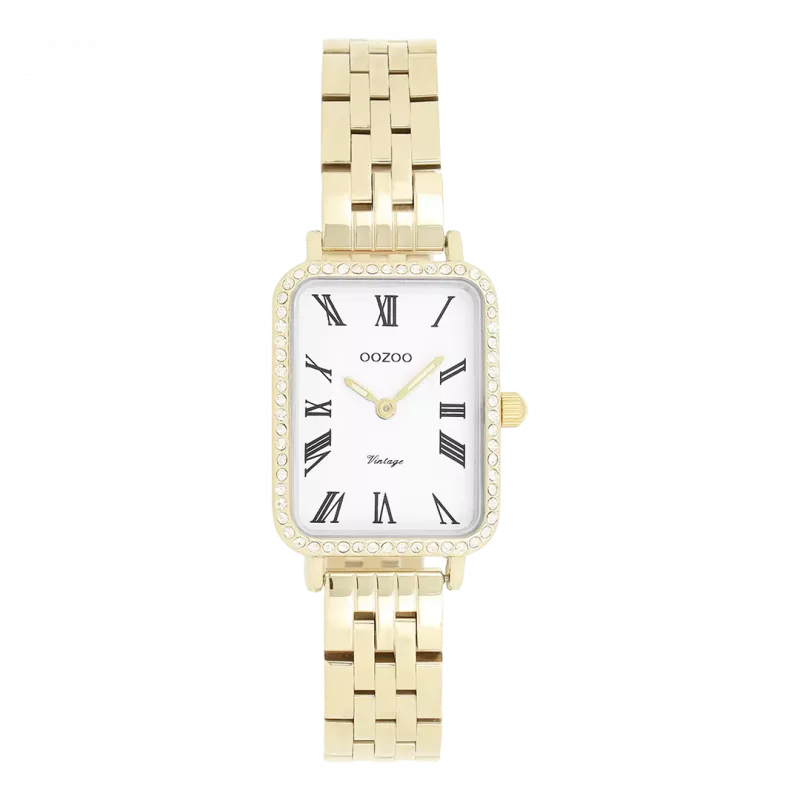 Φωτογραφία από Gold coloured OOZOO watch with stainless steel bracelet - C20414