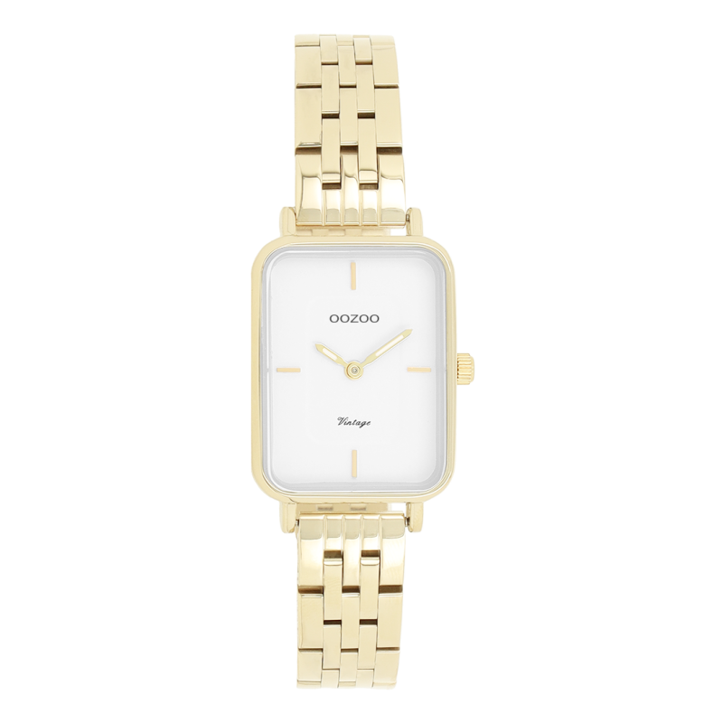 Φωτογραφία από Gold coloured OOZOO watch with stainless steel bracelet - C20418
