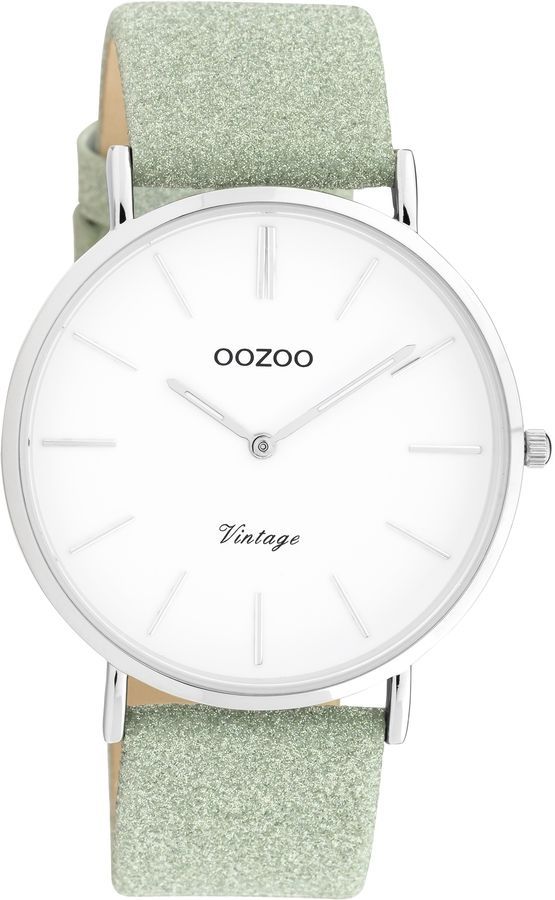 Φωτογραφία από OOZOO Vintage Green Lesther Strap C20146