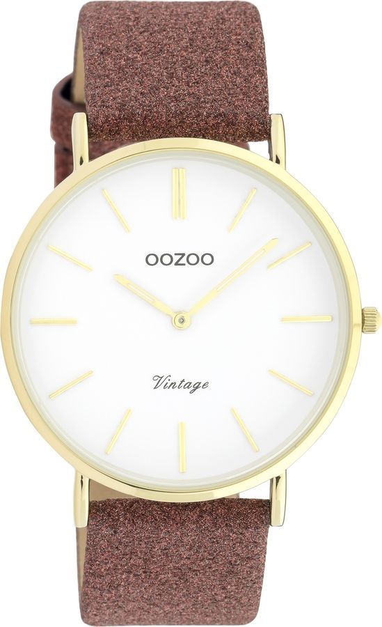 Φωτογραφία από OOZOO Vintage Brown Lesther Strap C20149