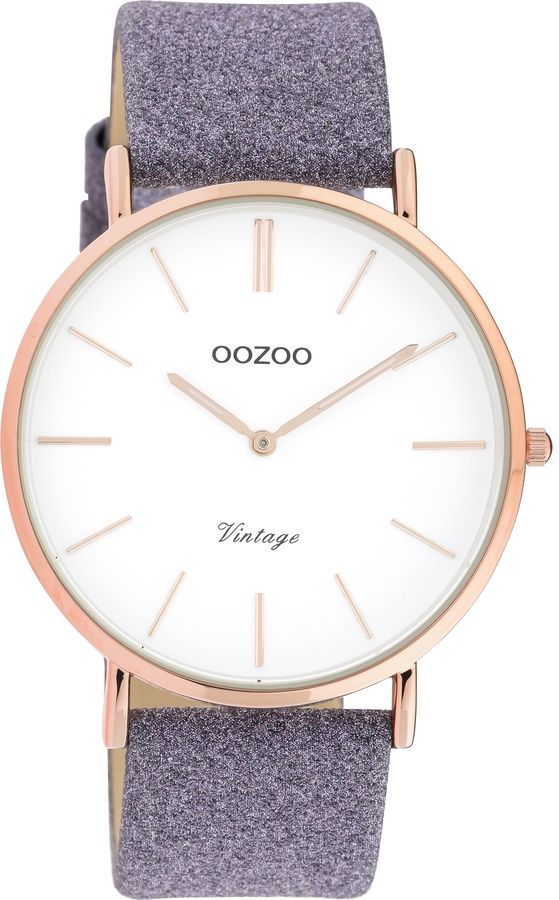 Φωτογραφία από OOZOO Vintage Purple Lesther Strap C20152