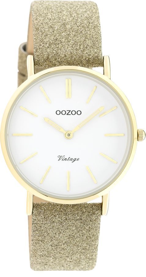 Φωτογραφία από OOZOO Vintage Gold Lesther Strap C20156